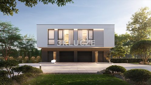 Nowoczesny bliźniak 175m2 z garażem i ogródkiem dom Marysin