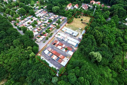 Działka pod wielorodzinne osiedle z garażami, 7 909 m² działka Szczecin, Osiedle Bukowe