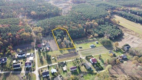 Do sprzedania 3 działki 45 ar w Lubasz z lasem i mediami działka Lubasz