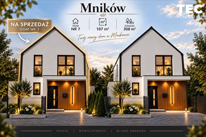Zapraszam do obejrzenia nowoczesnego domu 149 m² w Mnikowie dom Mników