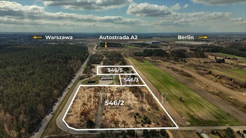 Działka przemysłowa 1,93 ha z mediami i autostradą - zapraszam działka Janowice