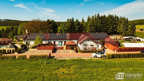 Zapraszam do agroturystyki z basenem i 6 sypialniami mieszkanie Sieciemin