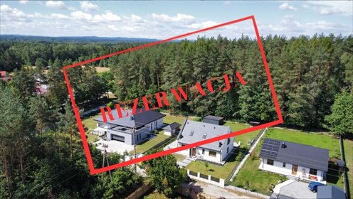 Do sprzedania nowoczesny dom 130 m² z ogrodem i lasem dom Pogórska Wola
