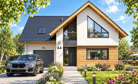 Na sprzedaż nowoczesny dom 169 m² z garażem w Łańcucie dom Łańcut