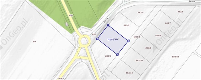 Działka budowlana 1401 m² w Wierzchowie (warunki zabudowy) działka Wierzchowo, Długa