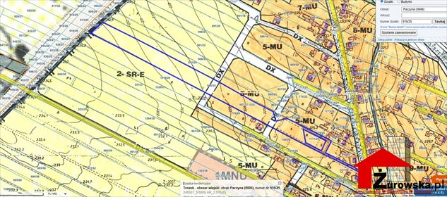 Sprzedam działkę 9 174 m² w Paczynie z możliwością zabudowy działka Paczyna