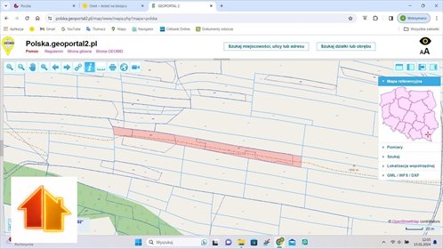 działka na sprzedaż 2692m2 działka Dynów