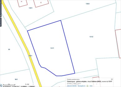 działka na sprzedaż 1265m2 działka Kurów Wielki