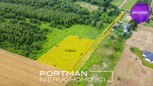 działka na sprzedaż 3158m2 działka Osieck