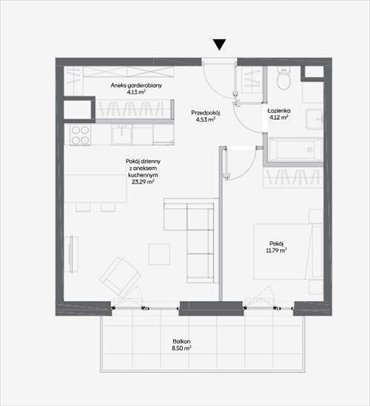mieszkanie na sprzedaż 48m2 mieszkanie Warszawa, Włochy, Raków, Fajansowa