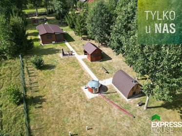 Działka 3900m² z domem, sauną i jacuzzi w Puszczy Białowieskiej działka Stare Masiewo
