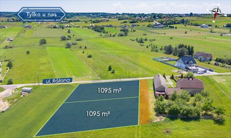 Działka budowlana na sprzedaż Pustkowie Lgockie, Różana 7 006m2 Foto 7