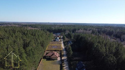 Działka 1009 m² z prądem, lasem i dobrym dojazdem działka Juchnowiec Kościelny