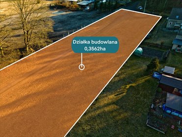 Działka budowlana w Szumiradzie z dostępem do natury działka Szumirad