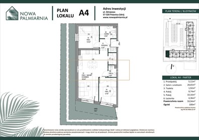 mieszkanie na sprzedaż 60m2 mieszkanie Polanica-Zdrój, Zdrojowa