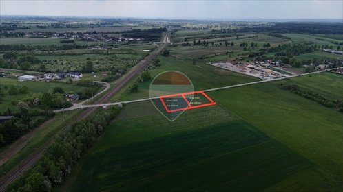 Działka inwestycyjna 2400 m² z WZ, asfalt, blisko Radomia działka Dąbrówka Zabłotnia