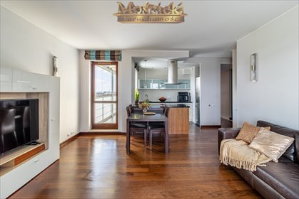 Polecam luksusowy apartament 74 m² z panoramicznym widokiem na Warszawę mieszkanie Warszawa, Mokotów, Ksawerów, Broniwoja
