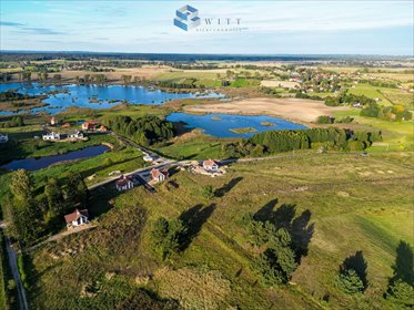 Działki z widokiem na jeziora i lasy (1362 m² i 1361 m²) działka Unieszewo, Kormorana