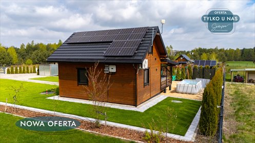 Polecam urokliwy dom 70 m² z tarasem i fotowoltaiką dom Cieszanowice