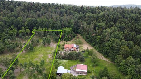 Działka 1,3 ha w Zagórzanach - cisza, las, prywatność zapraszam działka Zagórzany