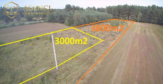 działka na sprzedaż 3852m2 działka Baciuty-Kolonia