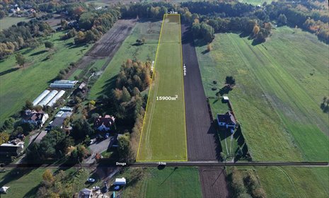 działka na sprzedaż 15900m2 działka Łubiec