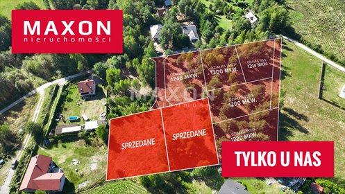 Na sprzedaż działki budowlane 1200-1280 m² w Benenard działka Benenard