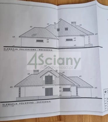 Działka z rozpoczętą budową domu 203m², media, polecam! działka Rybienko Nowe