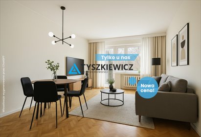 mieszkanie na sprzedaż 45m2 mieszkanie Gdańsk, Przymorze Wielkie, Piastowska