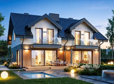 Działka z rozpoczętą budową 4 lokali w Dobiesz. dom Góra Kalwaria