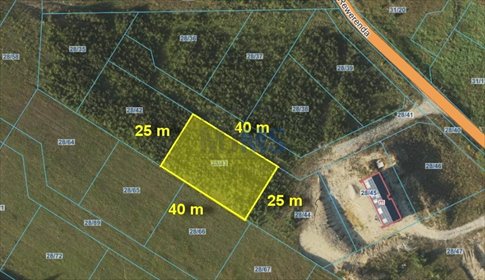 Na sprzedaż działka budowlana 1004 m² w Chwaszczynie działka Chwaszczyno, Rewerenda