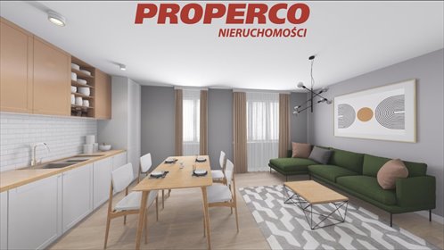 Nowoczesne 3-pokojowe mieszkanie z garażem (58,86 m²) w Kielcach mieszkanie Kielce, Na Stoku, Orląt Lwowskich