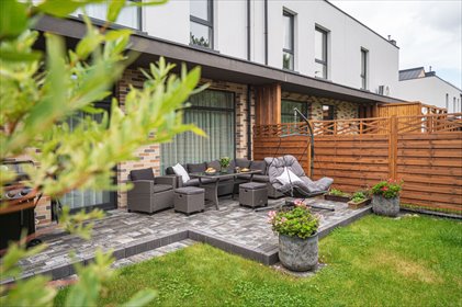 Sprzedam nowoczesny segment 116 m² z ogrodem i tarasami dom Ożarów Mazowiecki, Wojciecha Korfantego