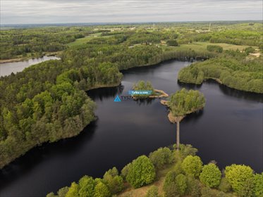 Działka budowlana 1114 m² w Kaszubach, blisko jeziora działka Trzebiatkowa