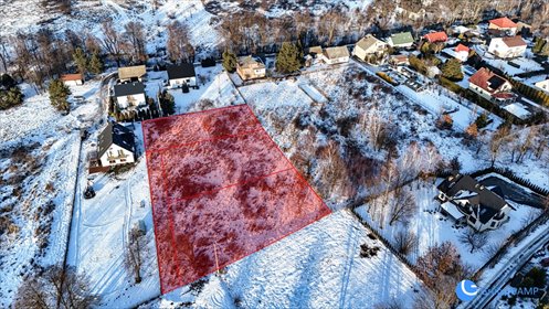 działka na sprzedaż 1000m2 działka Tenczynek, Ogródkowa