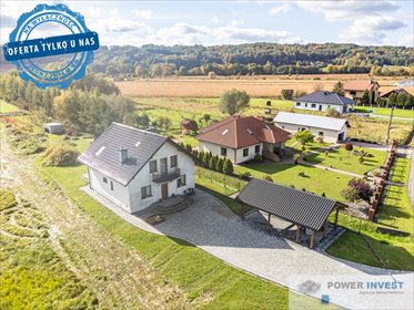 Nowoczesny dom 146 m² z ogrodem, gotowy do wprowadzenia dom Kossowa