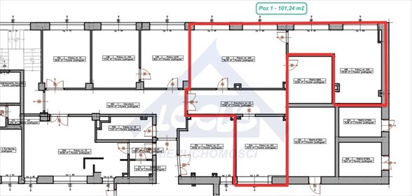 Zapraszam do wynajęcia modułu biurowego 101m² w Mokotowie lokal użytkowy Warszawa, Mokotów