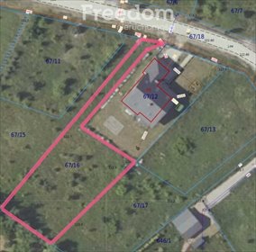 działka na sprzedaż 1095m2 działka Kotowice, Dębowa