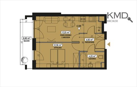 mieszkanie na sprzedaż 39m2 mieszkanie Lublin, Wrotków, Henryka Wolińskiego