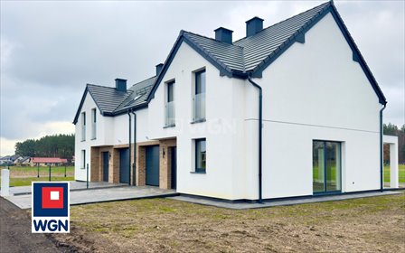 Nowoczesny bliźniak 130 m2 z ogrodem i garażem. dom Kębłowo, Żytnia