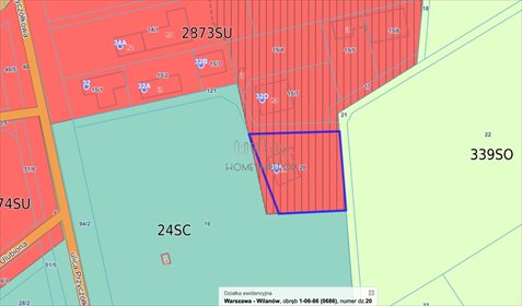 Zapraszam do zakupu działki 1250 m² w Wilanowie z możliwością rozbudowy działka Warszawa, Wilanów, Powsin, Przyczółkowa