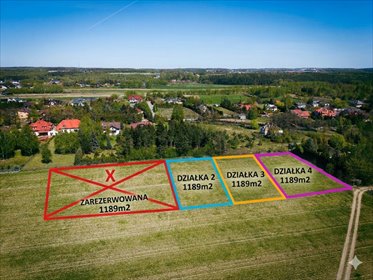 Działki budowlane w Mileszkach działka Łódź, Bratkowa
