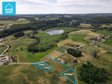 działka na sprzedaż 1574m2 działka Rąty, Długa