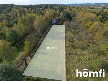 Działka 19,3 ar pod inwestycję lub dom w Bielanach - polecam! działka Kraków, Bielany, Bielany, Księcia Józefa