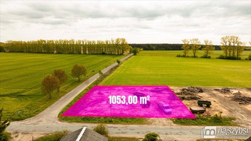 działka na sprzedaż 1053m2 działka Nowogard, Dąbrowa Nowogardzka