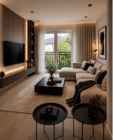 Nowoczesny apartament bez PCC z ogrodem i tarasem widokowym mieszkanie Piekary Śląskie, Kolonia Józefka