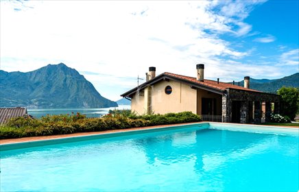Ekskluzywna willa z basenem i panoramicznym widokiem na jezioro dom Lovere