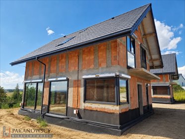 Zapraszam do domu 119 m² w Górnej Wsi - nowoczesna architektura, widokowa działka dom Górna Wieś