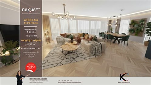 mieszkanie na sprzedaż 152m2 mieszkanie Wrocław, Szczepin, Szczepin, Długa