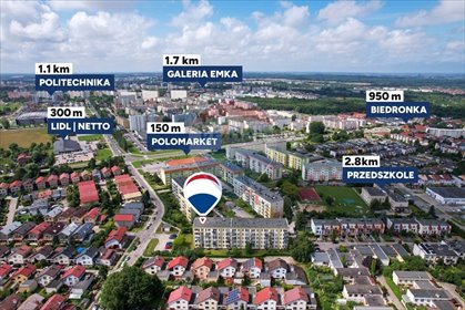 Sprzedam przestronne 4-pokojowe mieszkanie 69 m² w Koszalinie mieszkanie Koszalin, Tradycji